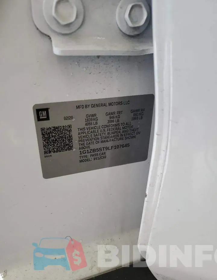 1G1ZB5ST9LF107645 Photo# 13