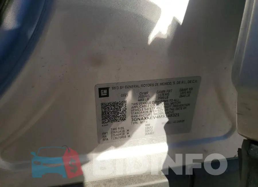 3GNAXKEV4MS148321 Photo# 13