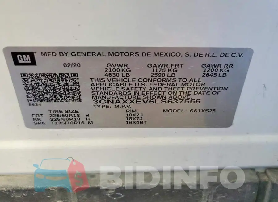 3GNAXXEV6LS637556 Photo# 12