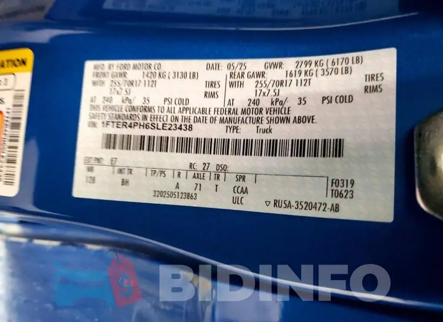 1FTER4PH6SLE23438 Photo# 12