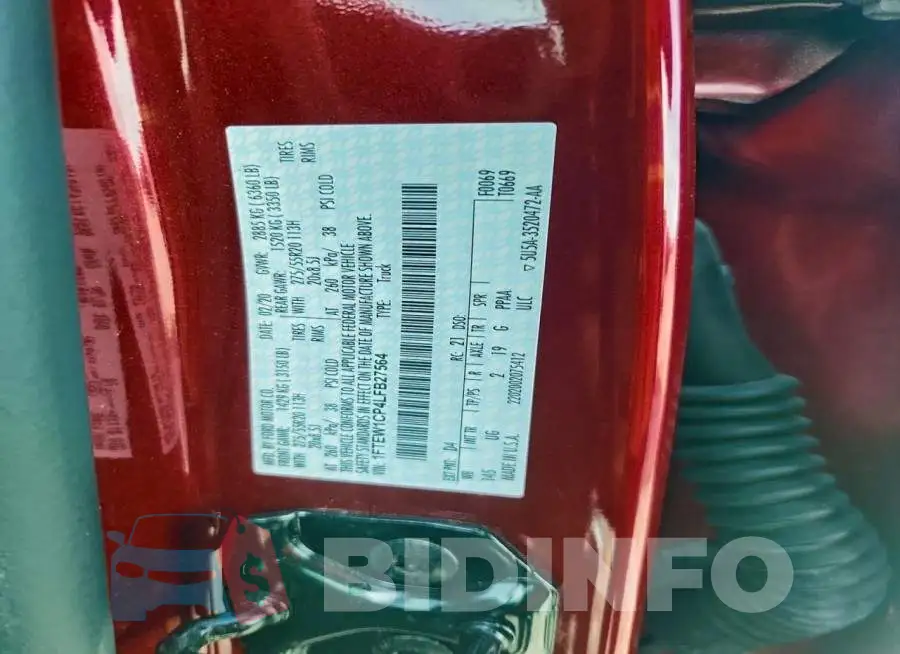 1FTEW1CP4LFB27564 Photo# 12