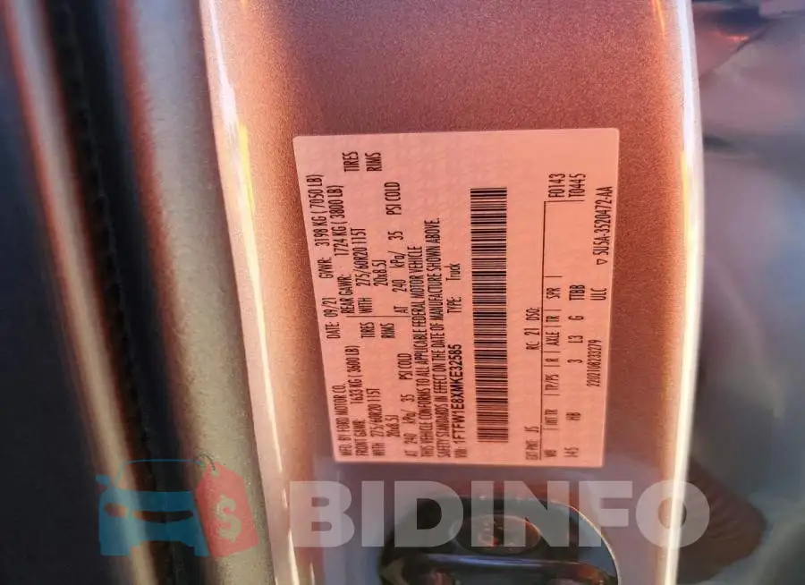 1FTFW1E8XMKE32585 Photo# 10