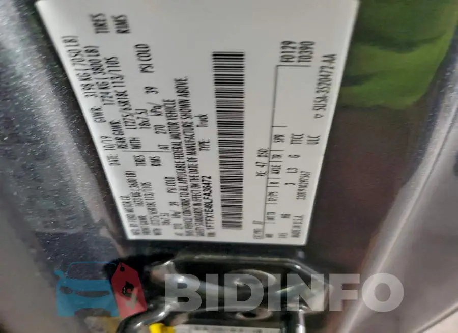 1FTFX1E49LFA36472 Photo# 12