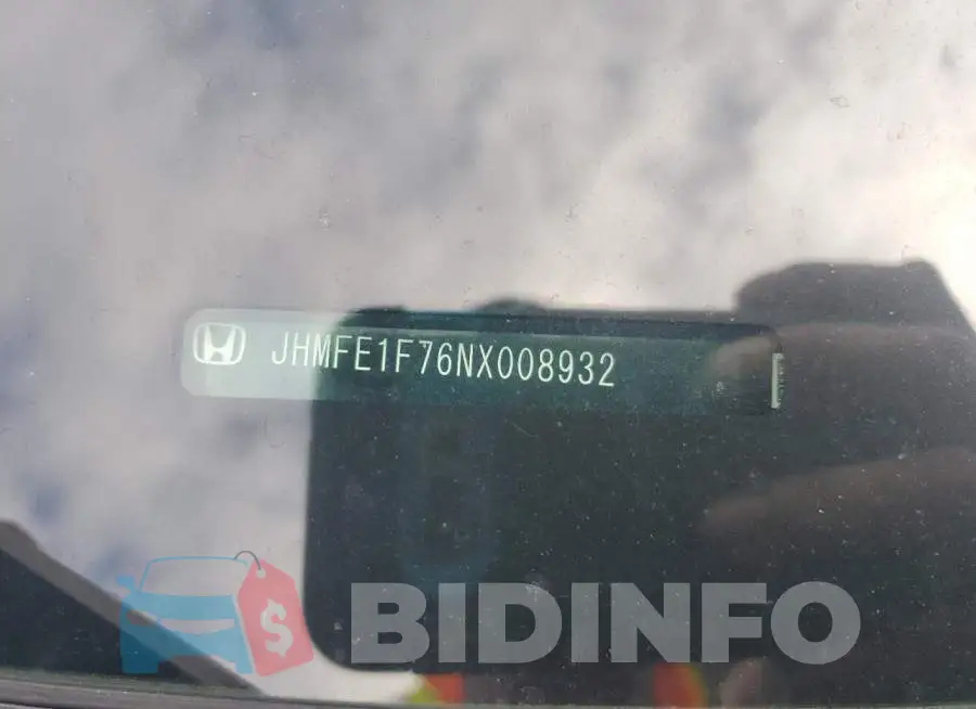 JHMFE1F76NX008932 Photo# 12