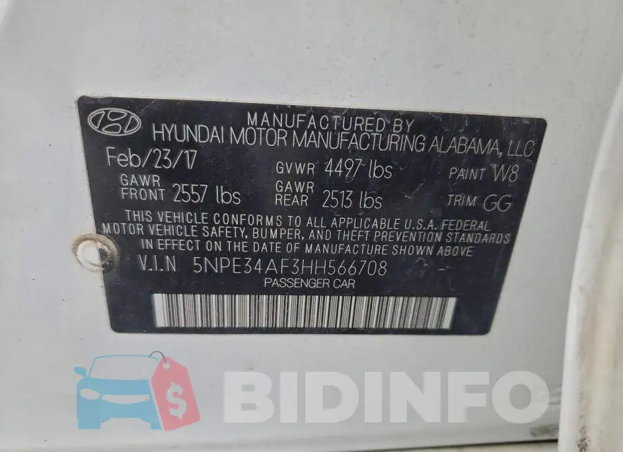 5NPE34AF3HH566708 Photo# 12