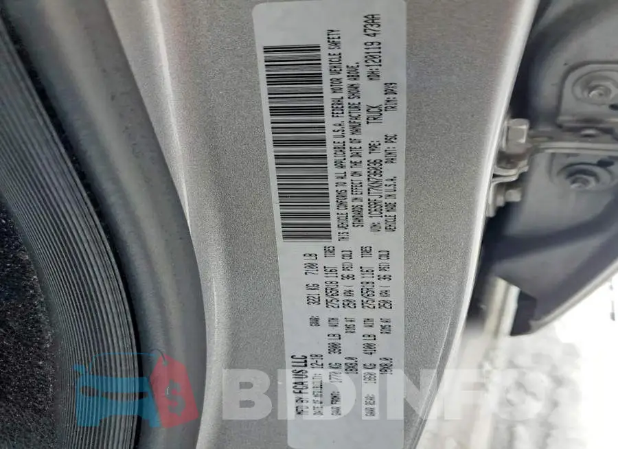 1C6SRFJT7KN736036 Photo# 13