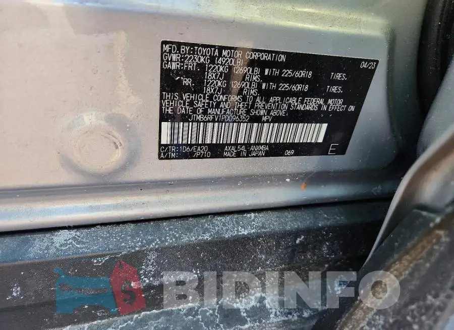 JTMB6RFV1PD096352 Photo# 13