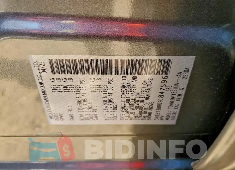 5N1BT3BB0SC847596 Photo# 13