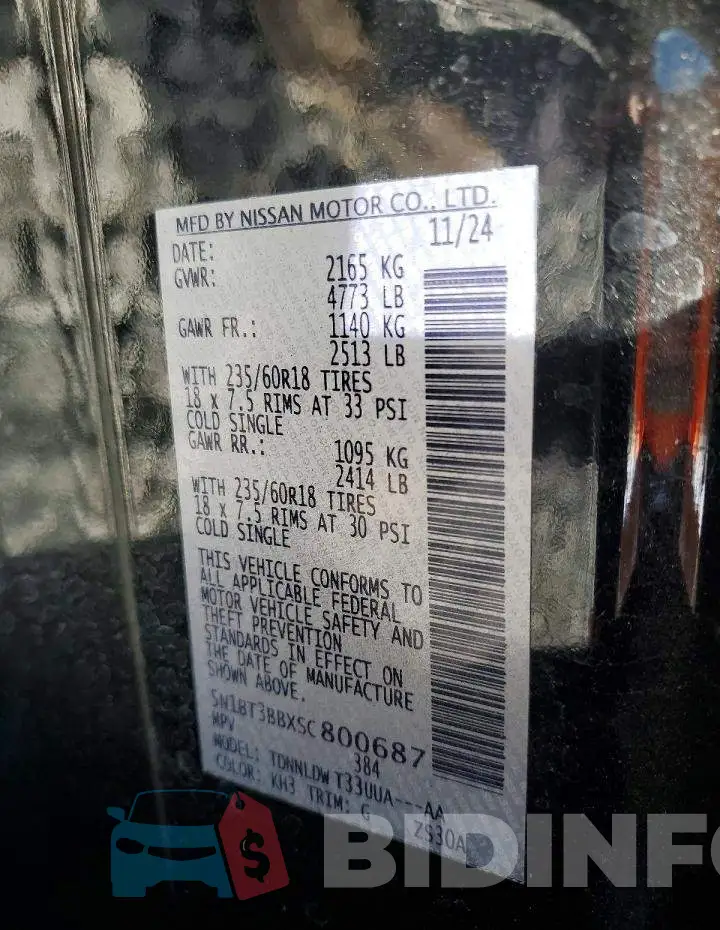 5N1BT3BBXSC800687 Photo# 13