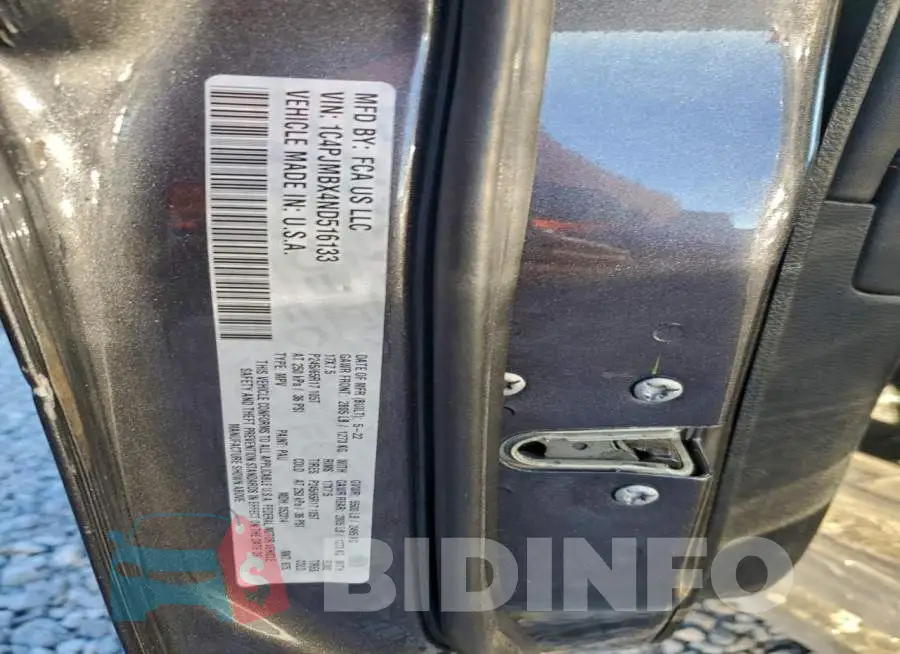 1C4PJMBX4ND516133 Photo# 13