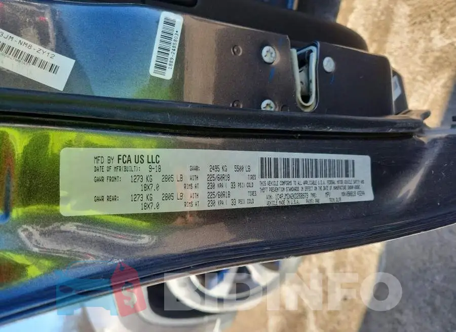 1C4PJMDN2KD268973 Photo# 13