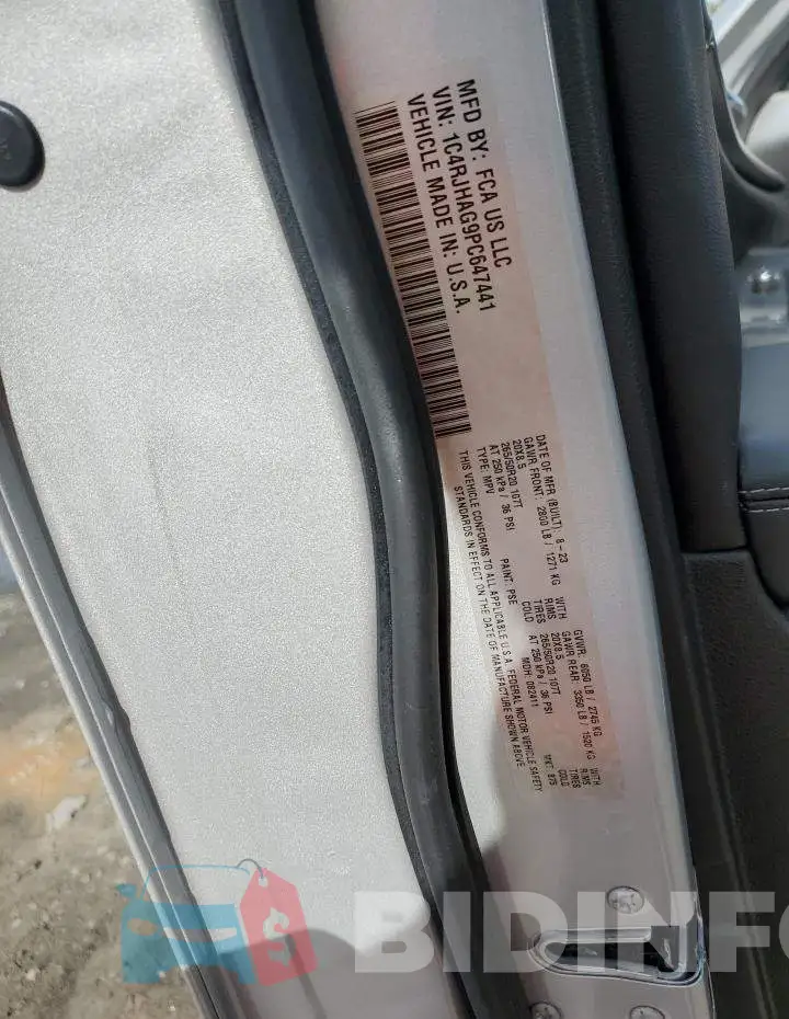 1C4RJHAG9PC647441 Photo# 13