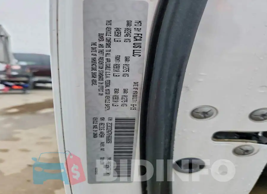 2C3CDZAG7KH668656 Photo# 12
