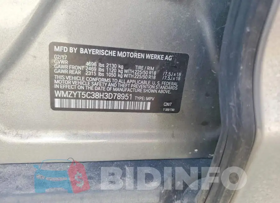 WMZYT5C38H3D78951 Photo# 13