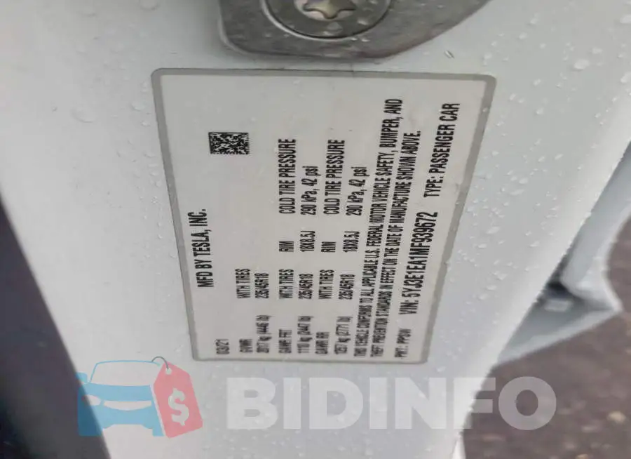 5YJ3E1EA1MF939672 Photo# 12