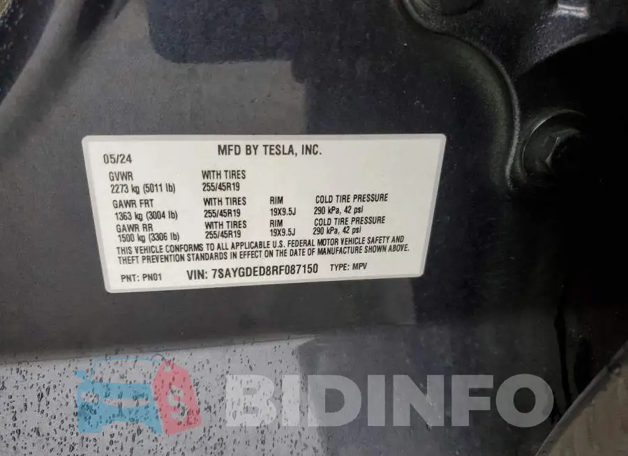 7SAYGDED8RF087150 Photo# 12