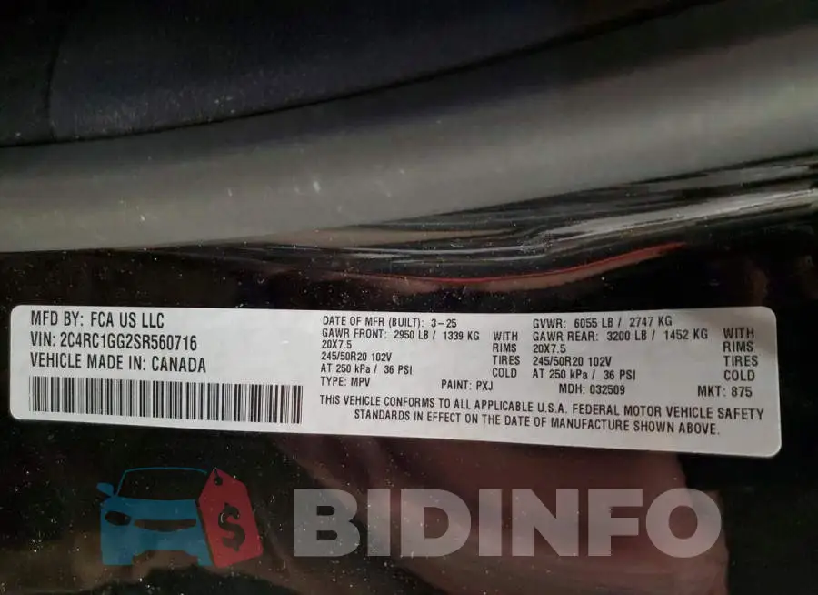 2C4RC1GG2SR560716 Photo# 14