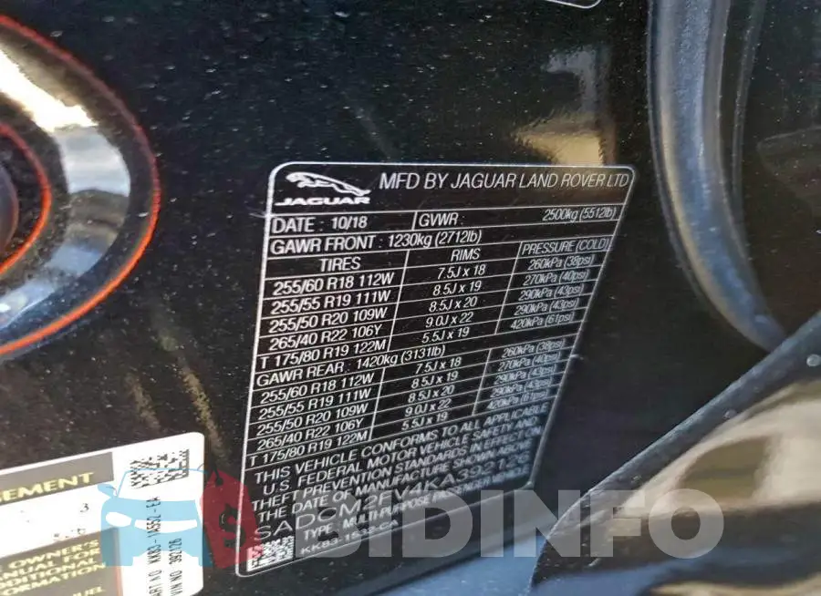 SADCM2FV4KA392126 Photo# 13