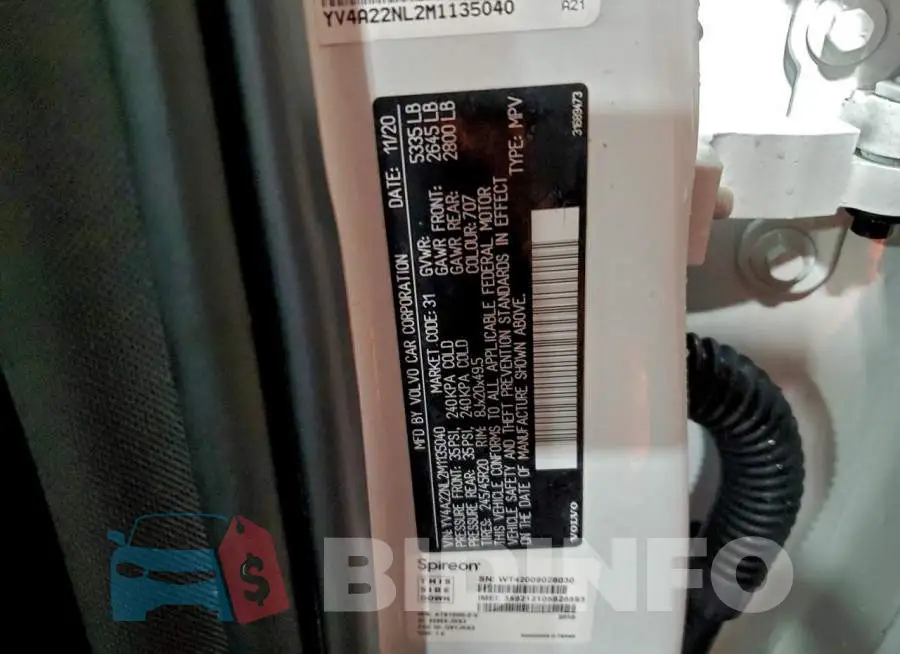 YV4A22NL2M1135040 Photo# 13