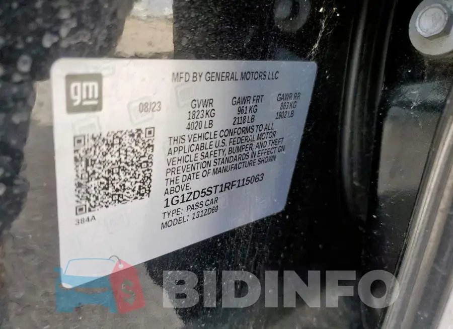 1G1ZD5ST1RF115063 Photo# 13