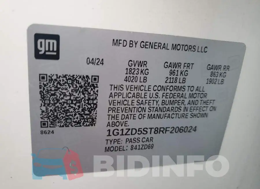 1G1ZD5ST8RF206024 Photo# 12