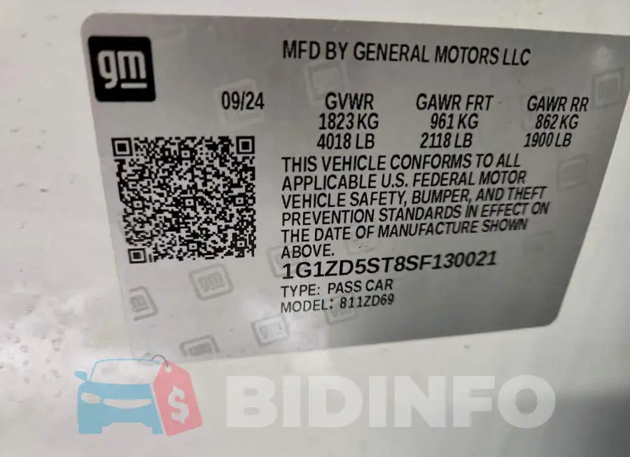 1G1ZD5ST8SF130021 Photo# 12