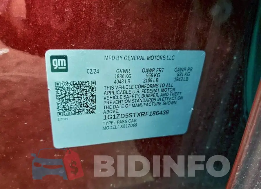 1G1ZD5STXRF186438 Photo# 12