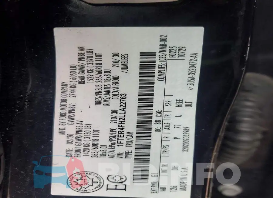 1FTER4FH2LLA22763 Photo# 12
