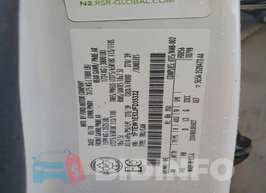 1FTEW1E53JFD35332 Photo# 12