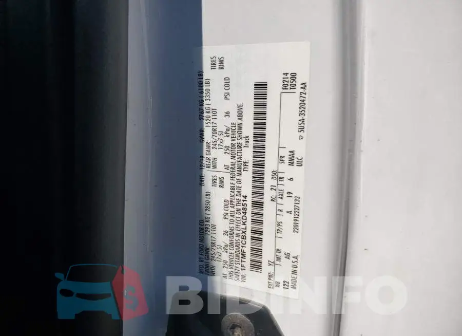 1FTMF1CBXLKD48514 Photo# 12