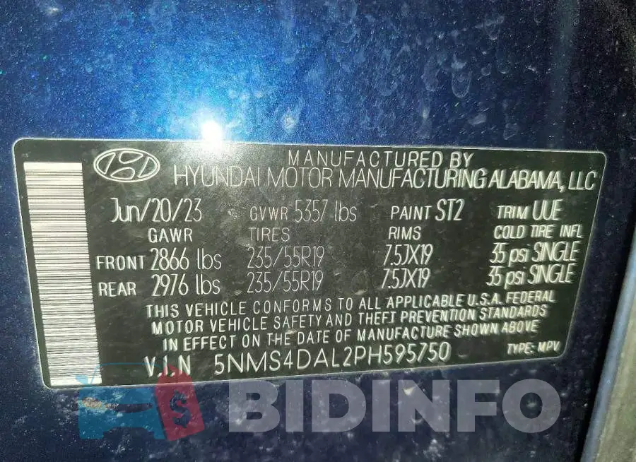 5NMS4DAL2PH595750 Photo# 13