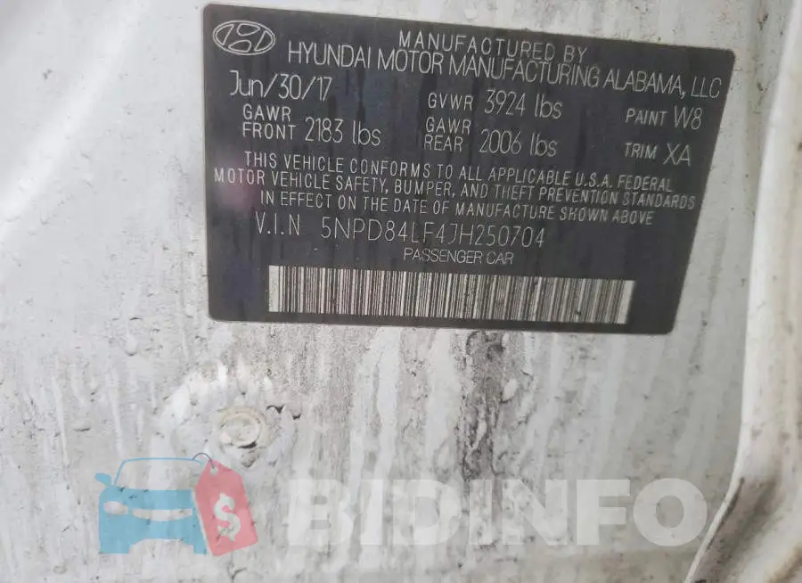 5NPD84LF4JH250704 Photo# 12