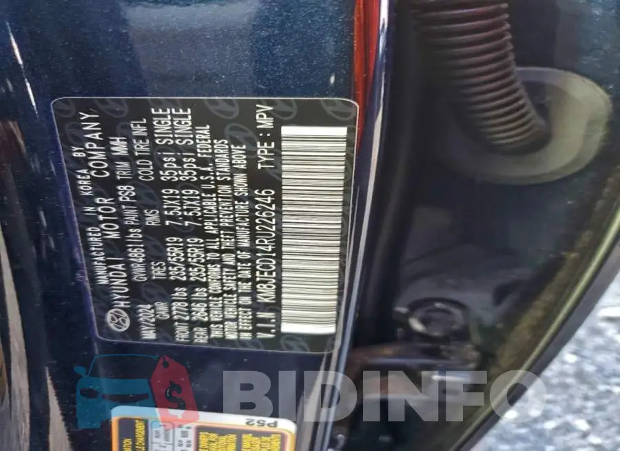 KM8JECD14RU226246 Photo# 14