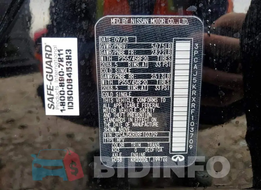 3PCAJ5KRXRF103709 Photo# 13