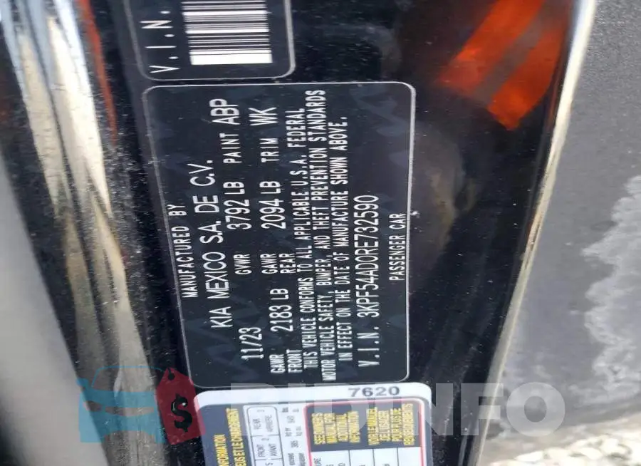 3KPF54AD0RE732590 Photo# 13