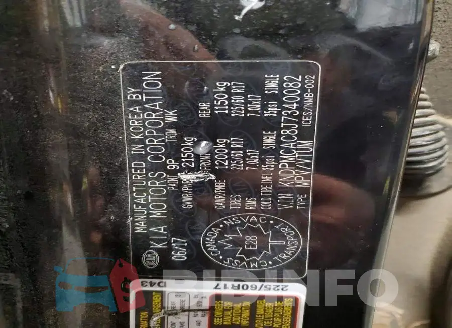KNDPMCAC8J7340082 Photo# 14