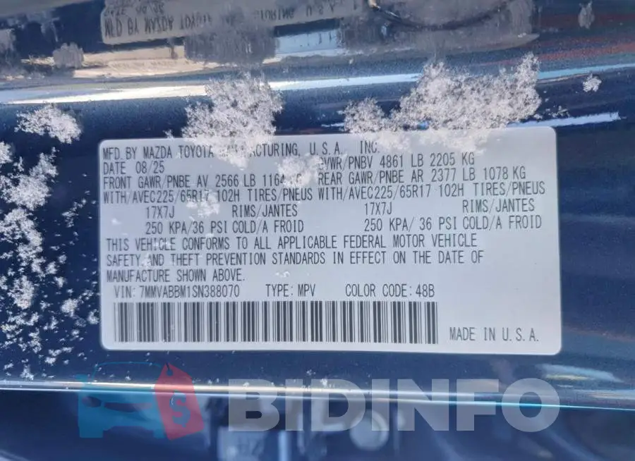 7MMVABBM1SN388070 Photo# 13