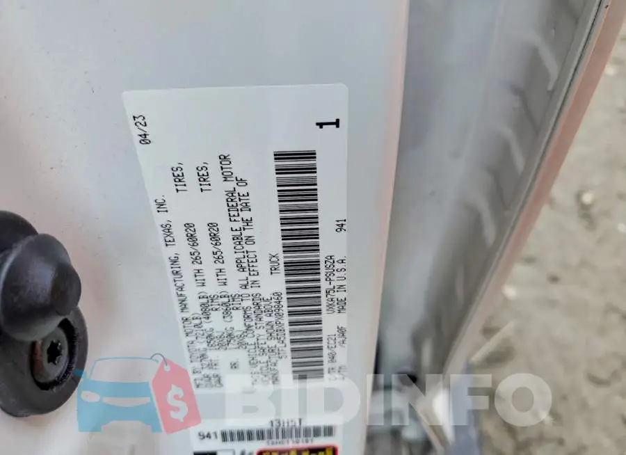 5TFLA5DBXPX098460 Photo# 12