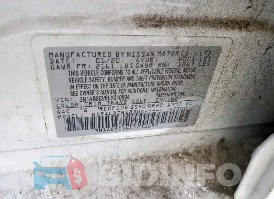 3N1AB8CV6LY210894 Photo# 12