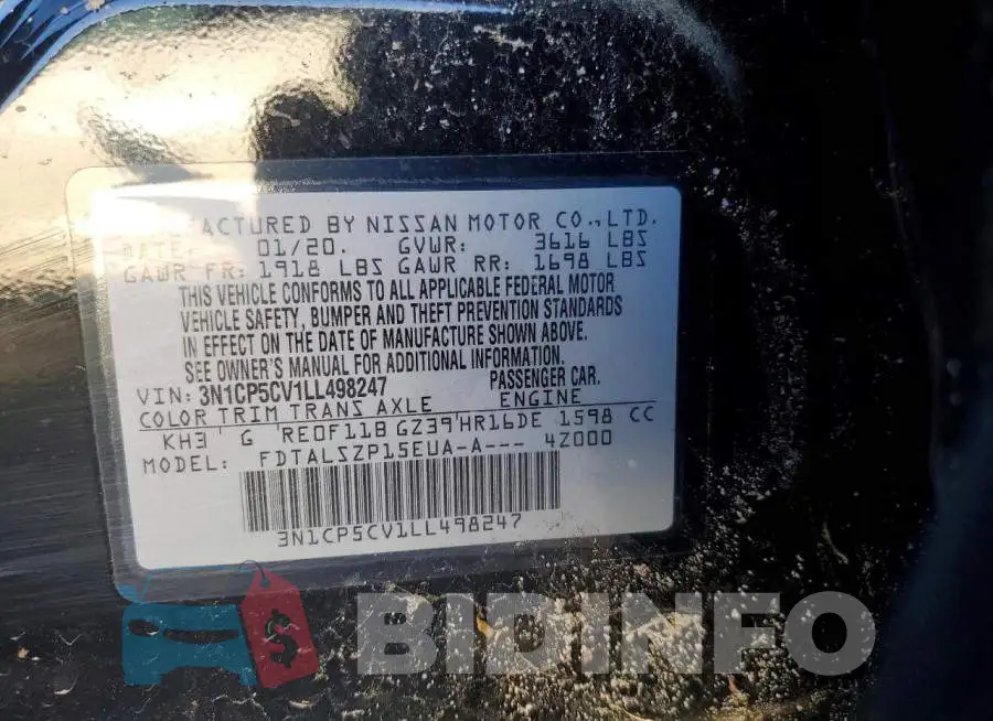 3N1CP5CV1LL498247 Photo# 13