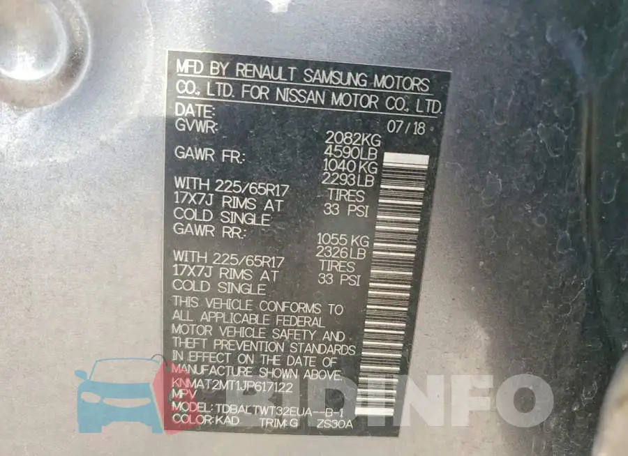 KNMAT2MT1JP617122 Photo# 12