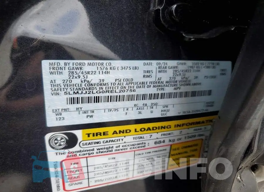 5LMJJ2LG0REL20756 Photo# 13