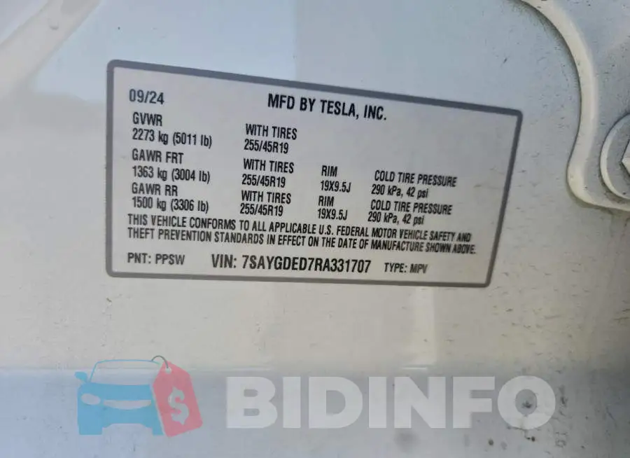 7SAYGDED7RA331707 Photo# 12