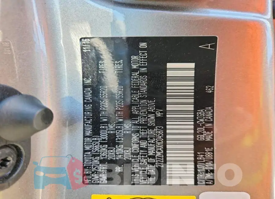 2T2ZZMCAXHC045873 Photo# 13