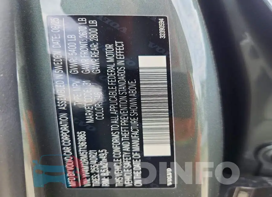 YV4M12RM5T1361865 Photo# 14
