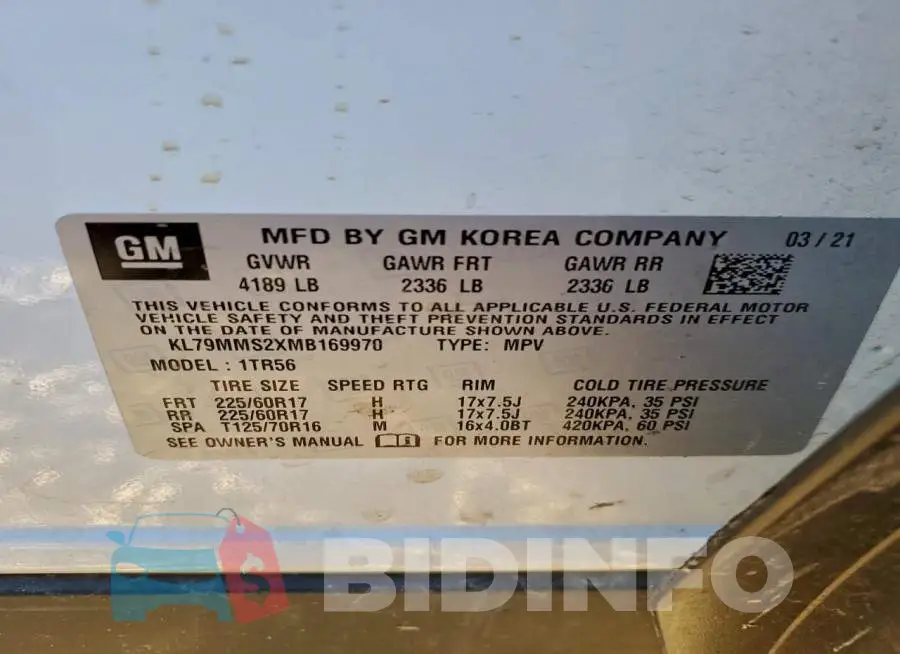 KL79MMS2XMB169970 Photo# 13