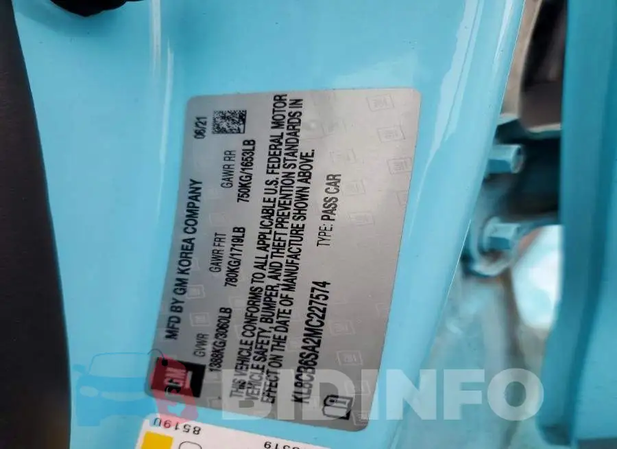 KL8CB6SA2MC227574 Photo# 12