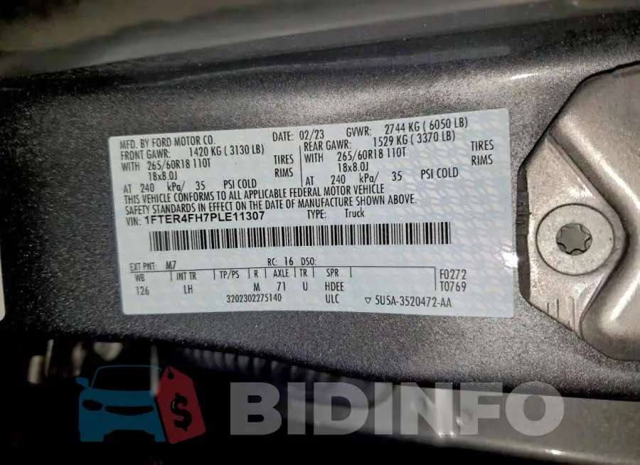 1FTER4FH7PLE11307 Photo# 12