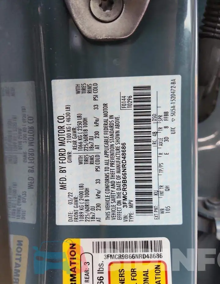 3FMCR9B66NRD48686 Photo# 12