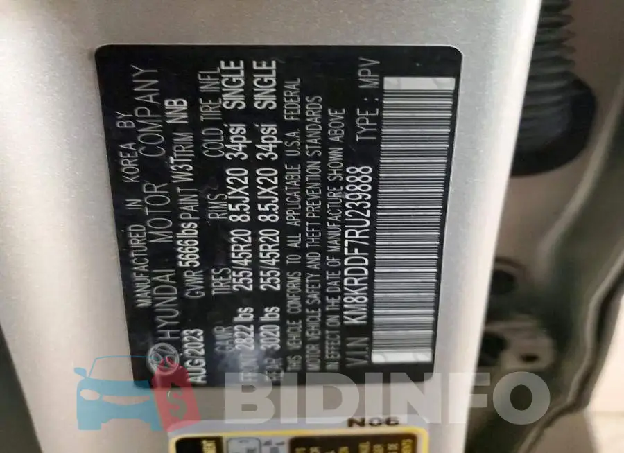 KM8KRDDF7RU239888 Photo# 13